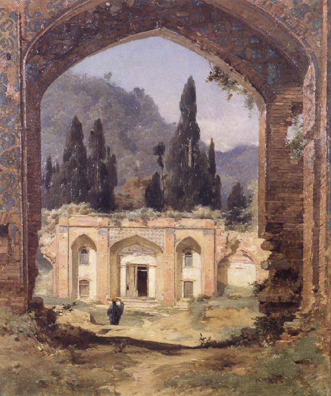 Ruins of the Palace of Asraf, Jean-Paul Laurens